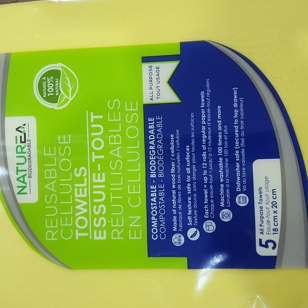 Compostable Reuseabl towels - Picture 2 of 2